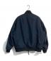 nanamica (ナナミカ) PILGRIM SURF+SUPPLY (ピルグリム サーフサプライ) Varsity JacketMA-1ジャケット 24AW 　S24FA059 ネイビー サイズ:M：25000円