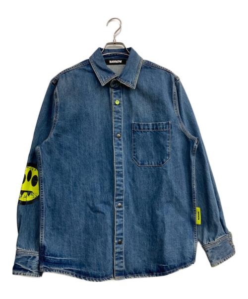 BARROW（バロー）BARROW (バロー) DENIM SHIRT インディゴ サイズ:Mの古着・服飾アイテム