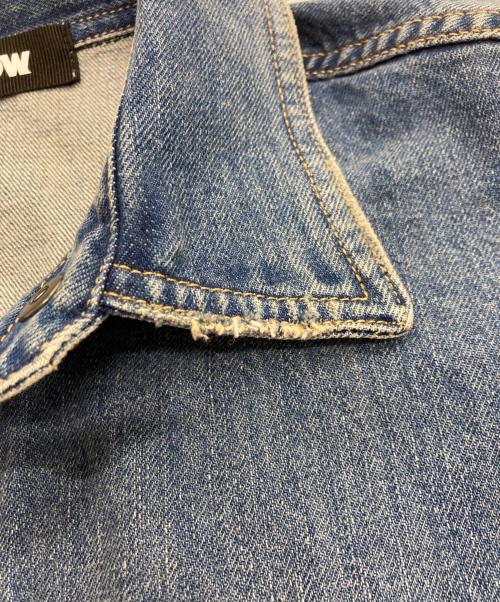 BARROW（バロー）BARROW (バロー) DENIM SHIRT インディゴ サイズ:Mの古着・服飾アイテム