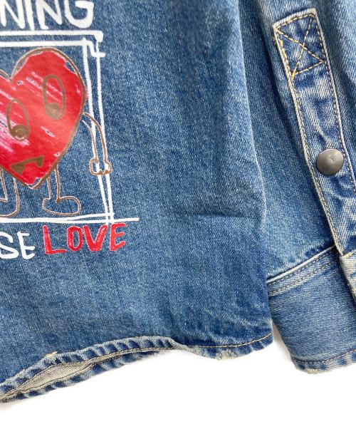 BARROW（バロー）BARROW (バロー) DENIM SHIRT インディゴ サイズ:Mの古着・服飾アイテム