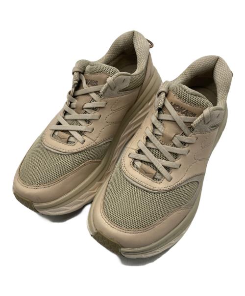 HOKAONEONE（ホカオネオネ）HOKAONEONE (ホカオネオネ) M BONDI L　1110538 ベージュ サイズ:26.5cmの古着・服飾アイテム