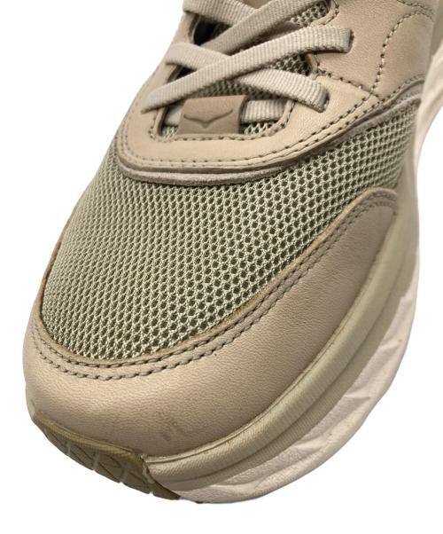 HOKAONEONE（ホカオネオネ）HOKAONEONE (ホカオネオネ) M BONDI L　1110538 ベージュ サイズ:26.5cmの古着・服飾アイテム