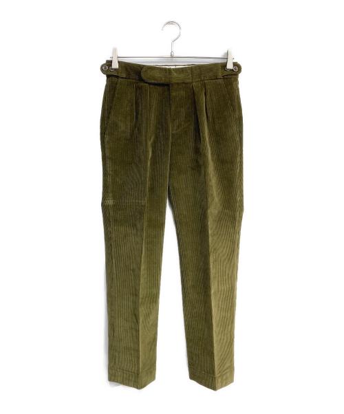 CORDINGS（コーディングス）CORDINGS (コーディングス) CORDUROY TROUSERS オリーブ サイズ:28の古着・服飾アイテム