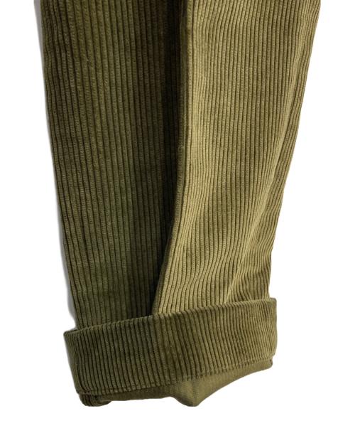 CORDINGS（コーディングス）CORDINGS (コーディングス) CORDUROY TROUSERS オリーブ サイズ:28の古着・服飾アイテム