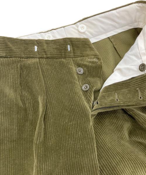 CORDINGS（コーディングス）CORDINGS (コーディングス) CORDUROY TROUSERS オリーブ サイズ:28の古着・服飾アイテム