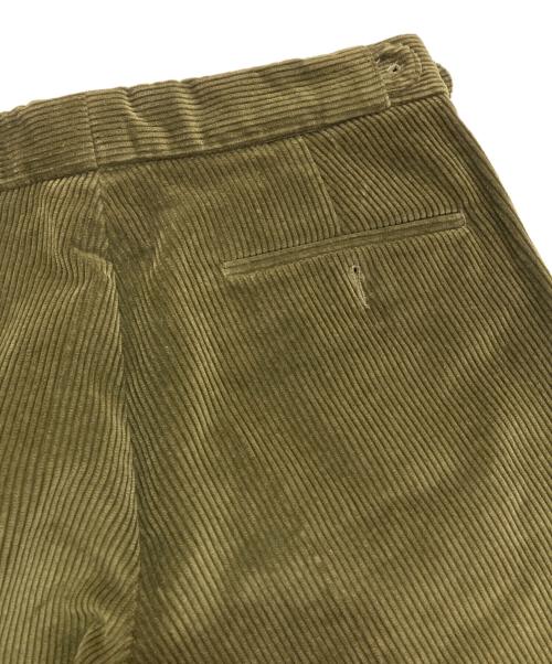 CORDINGS（コーディングス）CORDINGS (コーディングス) CORDUROY TROUSERS オリーブ サイズ:28の古着・服飾アイテム