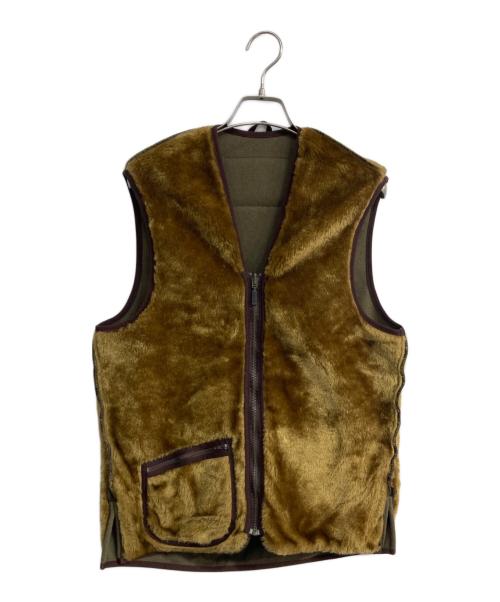 Barbour（バブアー）Barbour (バブアー) WARM PILE LINING ベスト　A306 オリーブ サイズ:38の古着・服飾アイテム