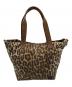 HEAD PORTER（ヘッドポーター）の古着「レオパードトートバッグ」｜ブラウン