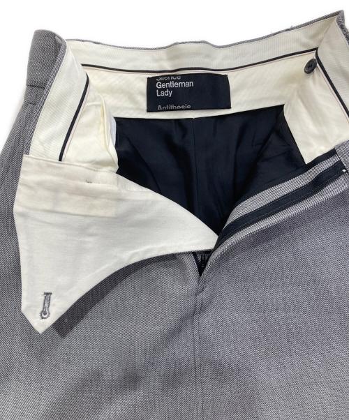 CHAOS GENTLEMAN LADY（カオス ジェントルマン レディ）CHAOS GENTLEMAN LADY (カオス ジェントルマン レディ) ダスティーロングスカート　CH205225ER-00 グレー サイズ:36の古着・服飾アイテム