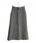 CHAOS GENTLEMAN LADY（カオス ジェントルマン レディ）の古着「ダスティーロングスカート　CH205225ER-00」｜グレー