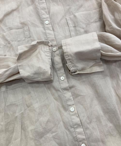 CHAOS（カオス）Chaos (カオス) リガーラミーバンドカラーシャツ　CH106033ER ベージュ サイズ:Freeの古着・服飾アイテム