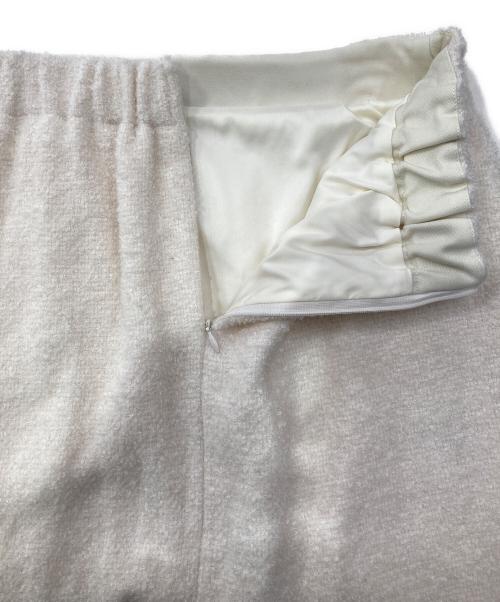 MICA&DEAL（マイカアンドディール）MICA&DEAL (マイカアンドディール) ツイードタイトスカート 0124402258 アイボリー サイズ:38の古着・服飾アイテム