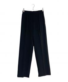 YORI（ヨリ）の古着「セレモニーハンサムパンツ　24AW　YR22-24024SP-3」｜ブラック