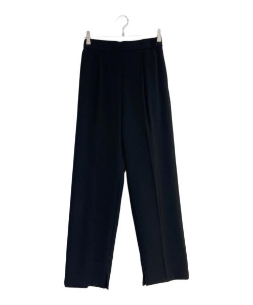 YORI（ヨリ）yori (ヨリ) セレモニーハンサムパンツ　24AW　YR22-24024SP-3 ブラック サイズ:38の古着・服飾アイテム