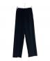 yori（ヨリ）の古着「セレモニーハンサムパンツ　24AW　YR22-24024SP-3」｜ブラック