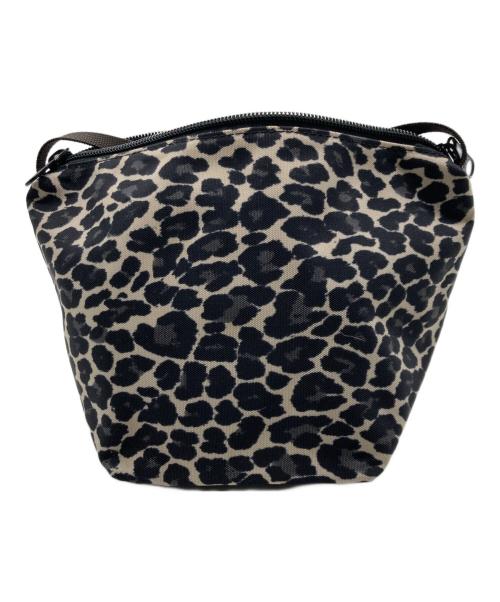 Herve Chapelier（エルベシャプリエ）Herve Chapelier (エルベシャプリエ) レオパードショルダーバッグ アイボリー×ブラックの古着・服飾アイテム