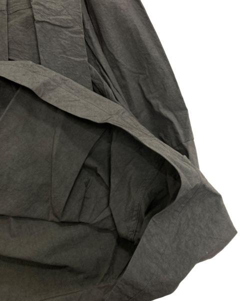 HAVERSACK（ハバーサック）HAVERSACK (ハバーサック) B-SHOP (ビショップ) コットンリネン バルーンスカート　662408 カーキ サイズ:1の古着・服飾アイテム