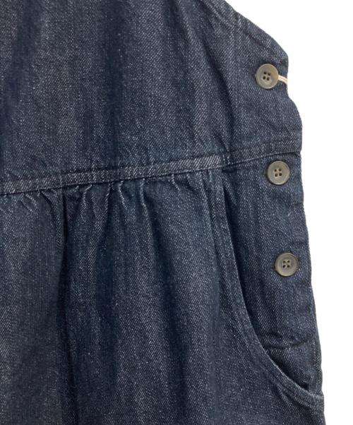 08MAB（ゼロハチマブ）08MAB (ゼロハチマブ) リネン混デニムサロペット　CF-225HF1166 インディゴ サイズ:Freeの古着・服飾アイテム