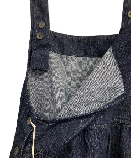 08MAB（ゼロハチマブ）08MAB (ゼロハチマブ) リネン混デニムサロペット　CF-225HF1166 インディゴ サイズ:Freeの古着・服飾アイテム