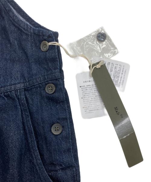 08MAB（ゼロハチマブ）08MAB (ゼロハチマブ) リネン混デニムサロペット　CF-225HF1166 インディゴ サイズ:Freeの古着・服飾アイテム