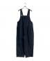08MAB（ゼロハチマブ）の古着「リネン混デニムサロペット　CF-225HF1166」｜インディゴ