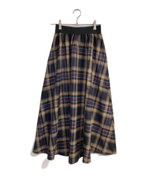 O'NEIL OF DUBLIN（オニールオブダブリン）O'NEIL OF DUBLIN (オニールオブダブリン) イージーチェックスカート ネイビー サイズ:8の古着・服飾アイテム