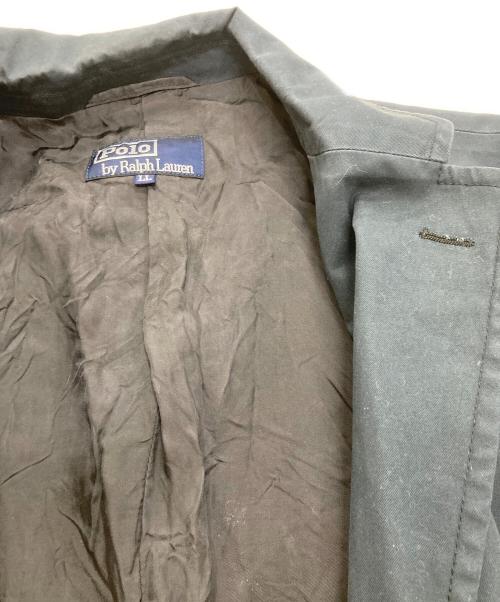 POLO RALPH LAUREN（ポロ・ラルフローレン）POLO RALPH LAUREN (ポロ・ラルフローレン) ワッペン付テーラードジャケット ネイビー サイズ:LLの古着・服飾アイテム
