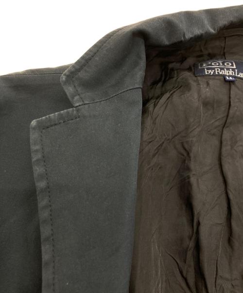 POLO RALPH LAUREN（ポロ・ラルフローレン）POLO RALPH LAUREN (ポロ・ラルフローレン) ワッペン付テーラードジャケット ネイビー サイズ:LLの古着・服飾アイテム