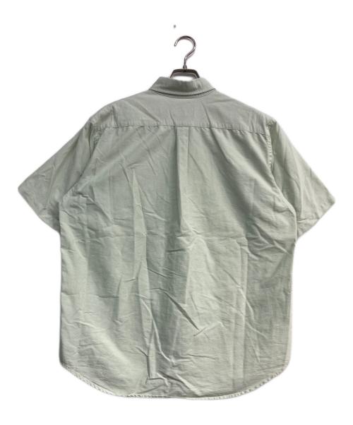 THE NORTHFACE PURPLELABEL（ザ・ノースフェイス パープルレーベル）THE NORTHFACE PURPLELABEL (ザ・ノースフェイス パープルレーベル) Cotton Polyester OX B.D. H/S Shirt グリーン サイズ:Sの古着・服飾アイテム