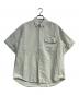 THE NORTHFACE PURPLELABEL（ザ・ノースフェイス パープルレーベル）の古着「Cotton Polyester OX B.D. H/S Shirt」｜グリーン