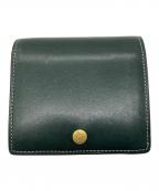 MACKINTOSH LONDONマッキントッシュ ロンドン）の古着「2つ折り財布」｜グリーン