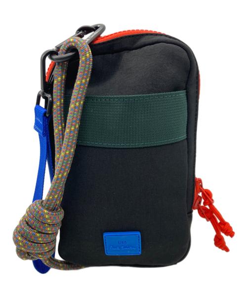 PAUL SMITH（ポールスミス）Paul Smith (ポールスミス) PSカラーコード フォンポシェット ブラックの古着・服飾アイテム