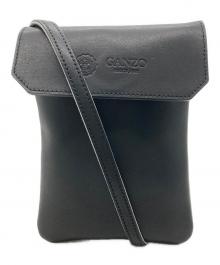 GANZO（ガンゾ）の古着「OIL GLOVEサコッシュS」｜ブラック