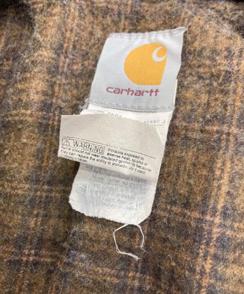 CarHartt（カーハート）CarHartt (カーハート) チョアジャケット　C52 CHT ブラウン サイズ:2XLの古着・服飾アイテム