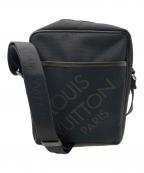 LOUIS VUITTONルイ ヴィトン）の古着「シタダン ショルダーバッグ　ダミエ・ジェアン」｜ブラック