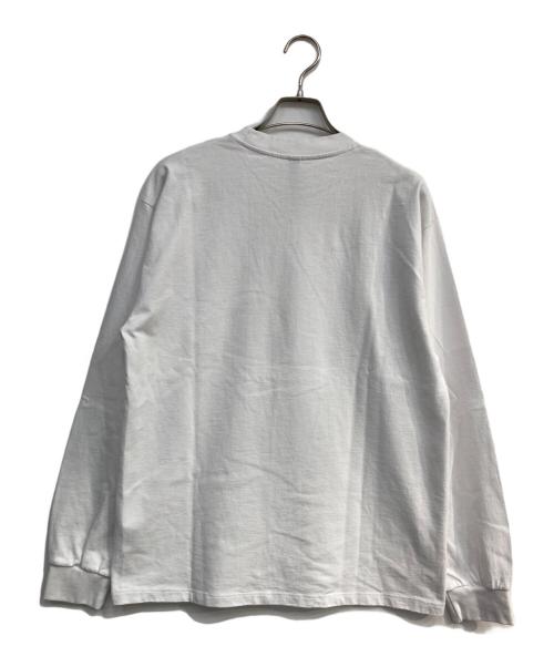 NoProblemo（ノープロブレモ）noproblemo (ノープロブレモ) ロングスリーブカットソー　1212-343-6921 ホワイト サイズ:Mの古着・服飾アイテム