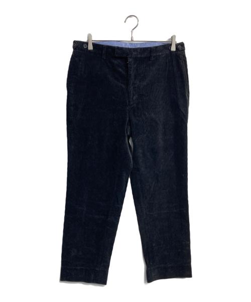 BEAMS PLUS（ビームスプラス）BEAMS PLUS (ビームスプラス) IVY Trousers Ankle-Cut Corduroy　38-23-0016-803 ブラック サイズ:XLの古着・服飾アイテム