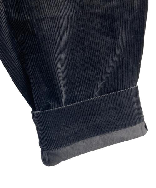 BEAMS PLUS（ビームスプラス）BEAMS PLUS (ビームスプラス) IVY Trousers Ankle-Cut Corduroy　38-23-0016-803 ブラック サイズ:XLの古着・服飾アイテム
