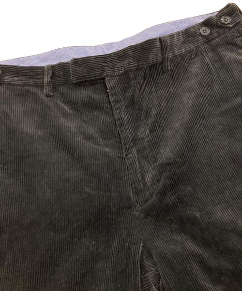 BEAMS PLUS（ビームスプラス）BEAMS PLUS (ビームスプラス) IVY Trousers Ankle-Cut Corduroy　38-23-0016-803 ブラック サイズ:XLの古着・服飾アイテム