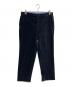 BEAMS PLUS（ビームスプラス）の古着「IVY Trousers Ankle-Cut Corduroy　38-23-0016-803」｜ブラック
