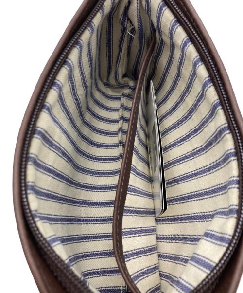 COACH（コーチ）COACH (コーチ) レザーポーチ ブラウンの古着・服飾アイテム