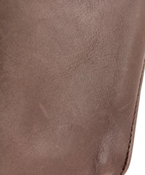 COACH（コーチ）COACH (コーチ) レザーポーチ ブラウンの古着・服飾アイテム