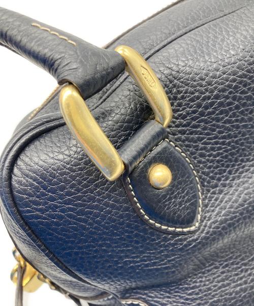 J&M DAVIDSON（ジェイ＆エム デヴィッドソン）J&M DAVIDSON (ジェイ＆エム デヴィッドソン) ミニミア レザーハンドバッグ ブラック サイズ:-の古着・服飾アイテム