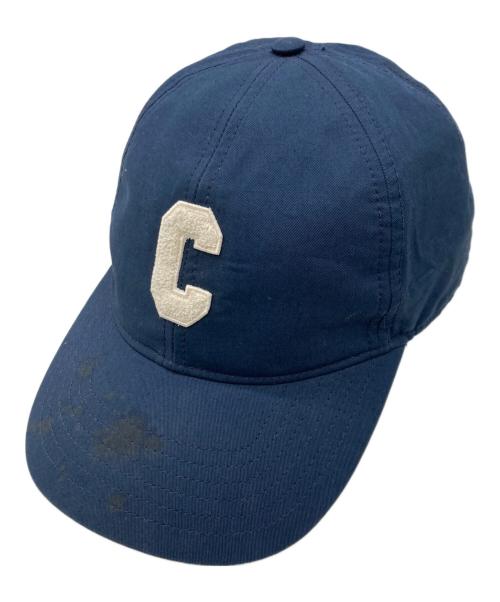 CELINE（セリーヌ）CELINE (セリーヌ) イニシャルベースボールキャップ ネイビー サイズ:Lの古着・服飾アイテム