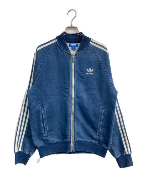 adidas Originals（アディダスオリジナル）adidas originals (アディダスオリジナル) FT DENIM SST TRACK TOP　AB8060 インディゴ サイズ:Oの古着・服飾アイテム