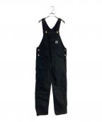 Carhartt WIPカーハート ワークインプログレス）の古着「BIB OVERALL」｜ブラック