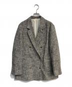 Mila Owenミラオーウェン）の古着「金釦ダブルブレザー ジャケット」｜ベージュ