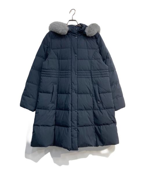 POM PONETTE AMI（ポンポネット アミ）POM PONETTE AMI (ポンポネット アミ) ダウンコート　4934304-350 ネイビー サイズ:LLの古着・服飾アイテム