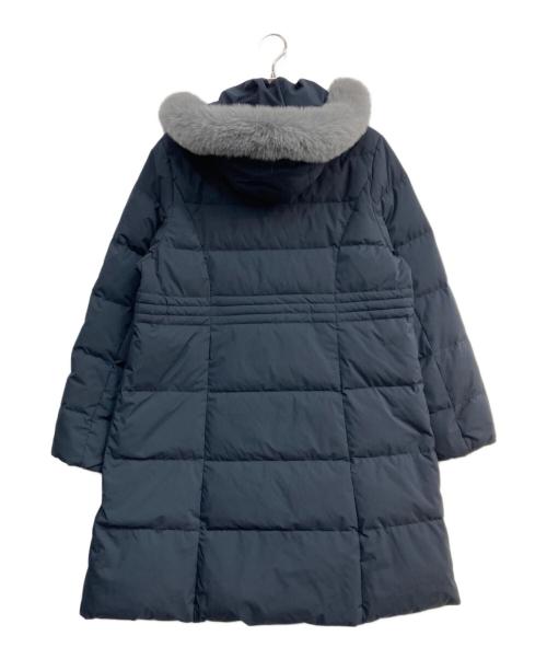 POM PONETTE AMI（ポンポネット アミ）POM PONETTE AMI (ポンポネット アミ) ダウンコート　4934304-350 ネイビー サイズ:LLの古着・服飾アイテム