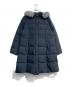 POM PONETTE AMI（ポンポネット アミ）の古着「ダウンコート　4934304-350」｜ネイビー